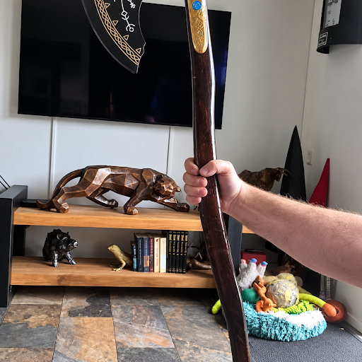 Customer photo of the Leviathan Axe