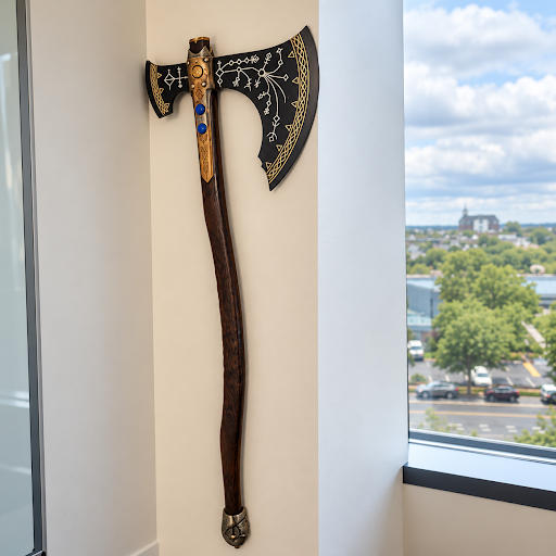 Customer photo of the Leviathan Axe